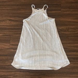 Silver dress- perfect for holidays/NYE
